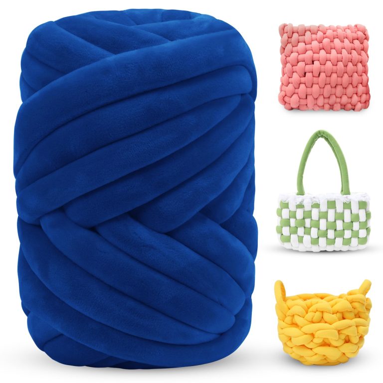 Grosse laine tube pour tricot main