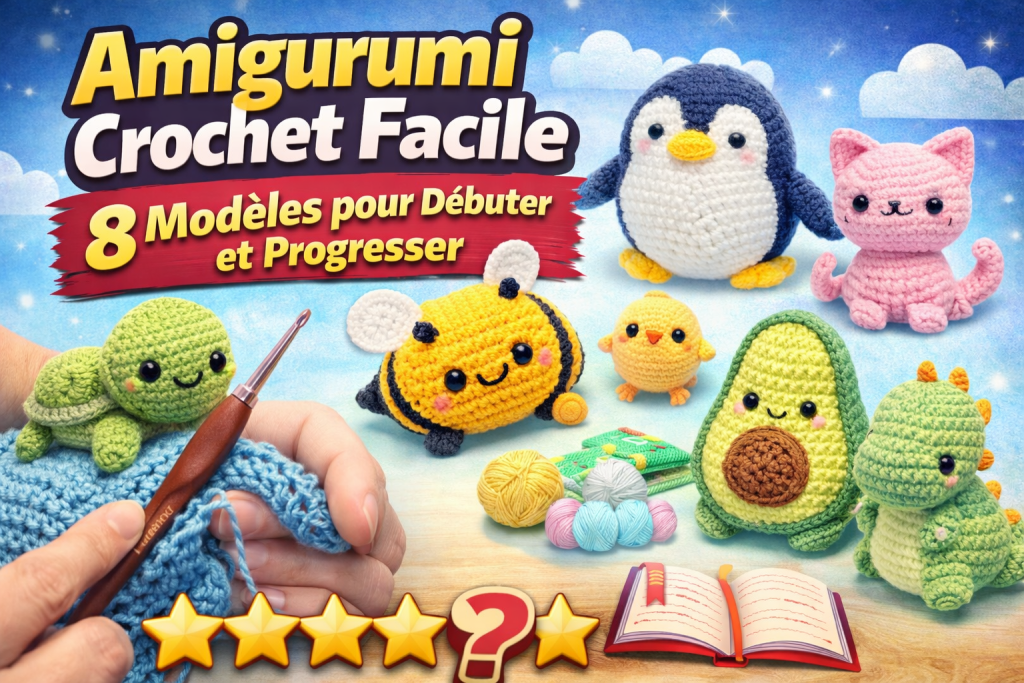 Amigurumis faciles au crochet pour débuter