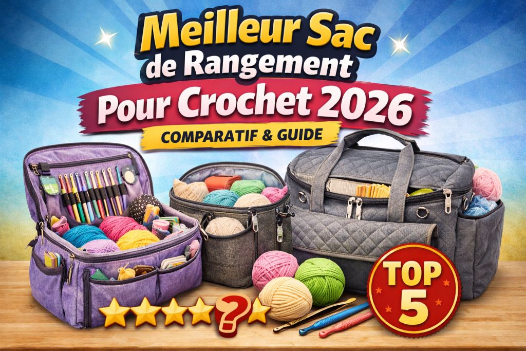 Meilleur sac de rangement pour crochet