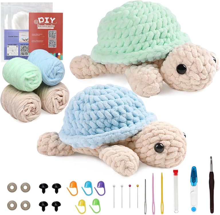 Amigurumi tortue au crochet